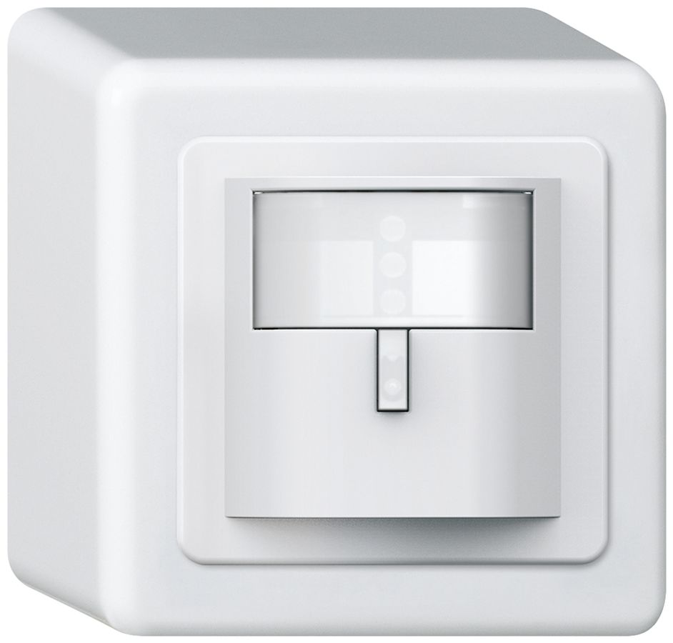 AP-Bewegungsmelder Hager basico Q 3-Draht weiss