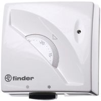 AP-Raumthermostat Finder 1T.01.2, 1W 16A/250VAC, 7…30°C, Sommer/Winter, ws