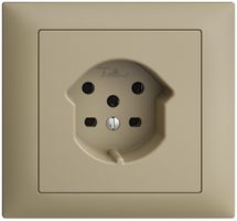 Prise INC EDIZIOdue T15 FKE sand