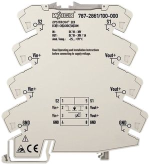 Disgiuntore elettronico WAGO EPSITRON, 1 canale, 24VDC, 1A, comunicabile