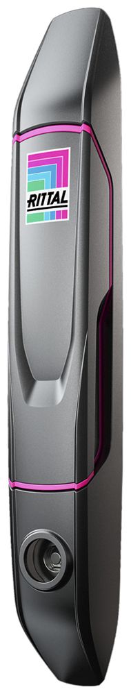 Griff Rittal VX 8618.201 comfort für VX/VX IT für Verschluss schwarz