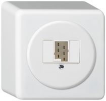 Scatola di raccordo AP basico 1×TT83 bianco