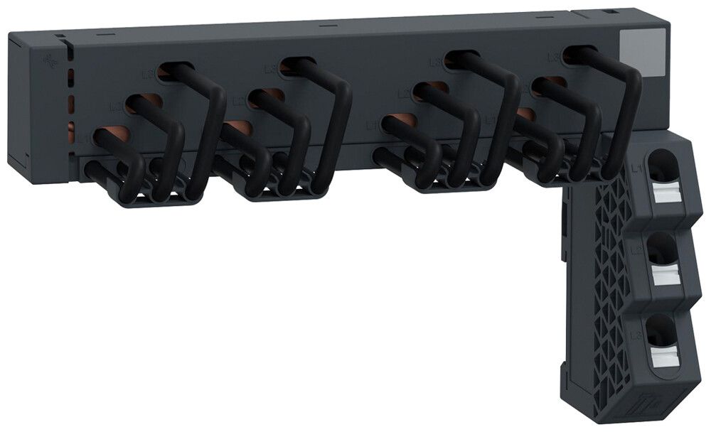 Connecteur de barres collectrices TeSys 3P 3Ph 63A 162mm noir