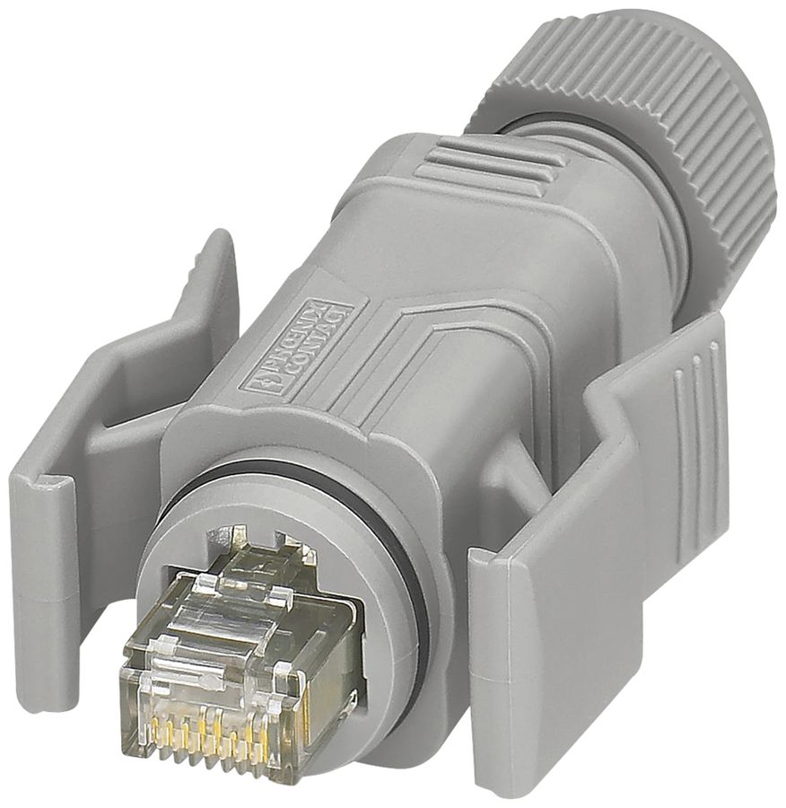 Feldstecker PX VS-08 RJ45 8(8) geschirmt Schneidklemme IDC grau
