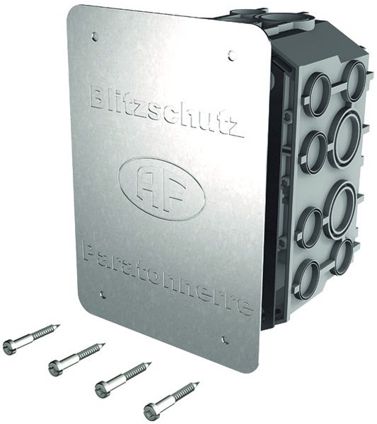 Einlasskasten Flury AL 60 mit Deckel Kunststoff/Inox A2
