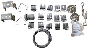 Seilabhängung Z-Licht für Balken- und Nassraumleuchten