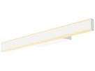 Applique LED SLV ONE LINEAR 50 14W 900lm 927/930 IP44 VAR 525mm blanc