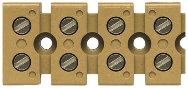 Morsettiera Weidmüller MK connessione a vite 6mm² 690V 41A 4L 23mm giallo