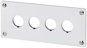 Steuerplatte ETN 4×1 grau