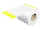 Kabelmarkier-Etikette WM THM WO für Ø8.3…36.4mm 140mm Polyester gelb