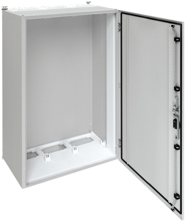 Wandschrank Hager univers mit Volltür SK I IP55 1400×800×400mm RAL 7035