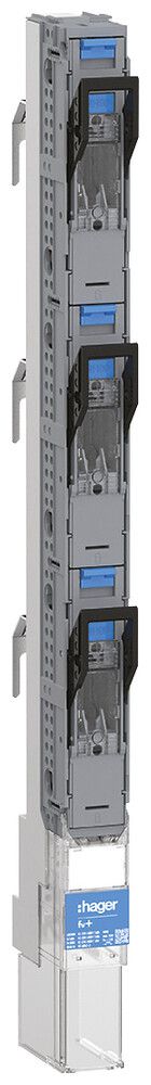 NH-Lastschaltleiste Hager FV+ NH00 1P 160A 690V 100kA Schraubanschluss
