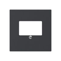 Frontrahmen zu DSL-Dose schwarz