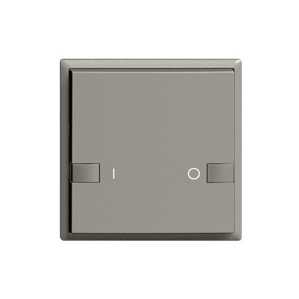 Poussoir ENC ZEP 1c/1t ON-OFF station centr./sec. EDIZIOdue gris foncé