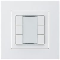 UP-Taster kallysto.pro KNX 6×s/e-link weiss