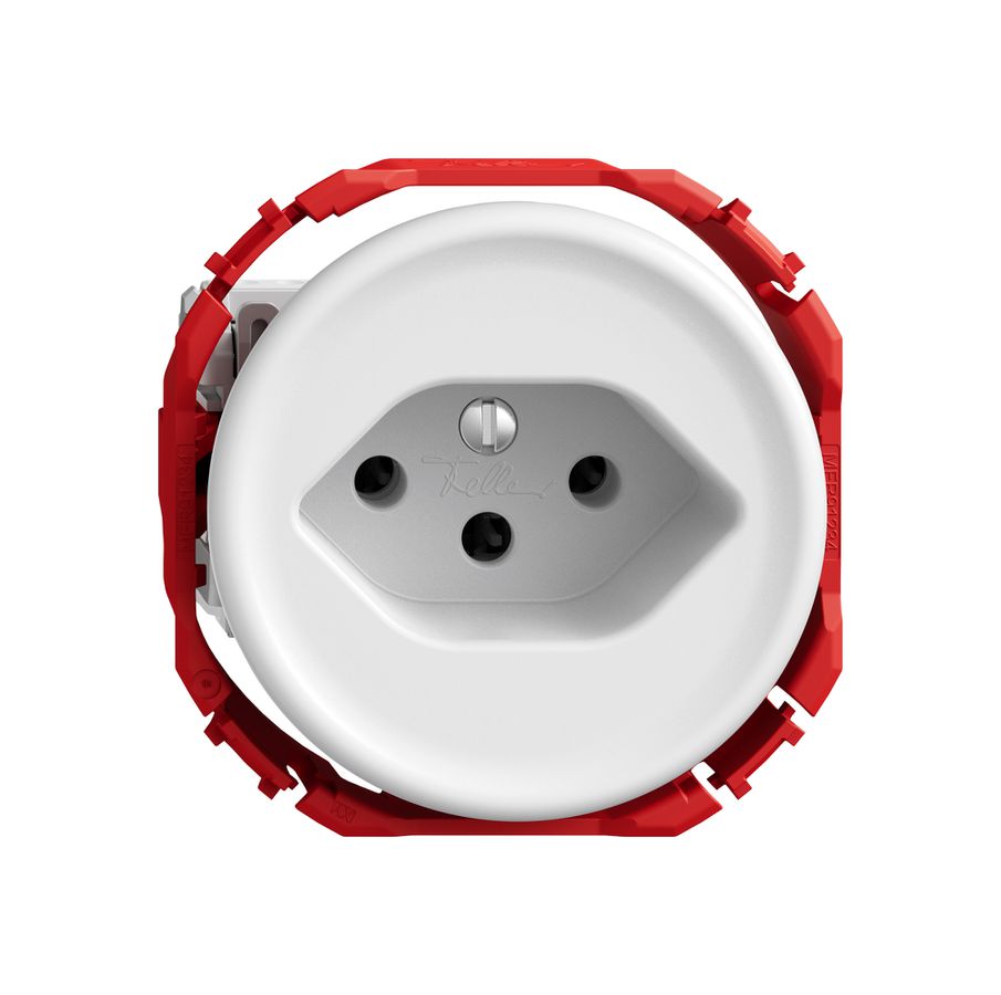 Steckdose STANDARDdue SNAPFIX® 1×T13 ws