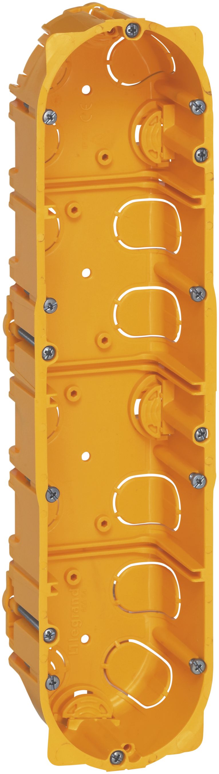 UP-Einlasskasten Batibox MOS gelb 10 Module T=50mm für Hohlwand