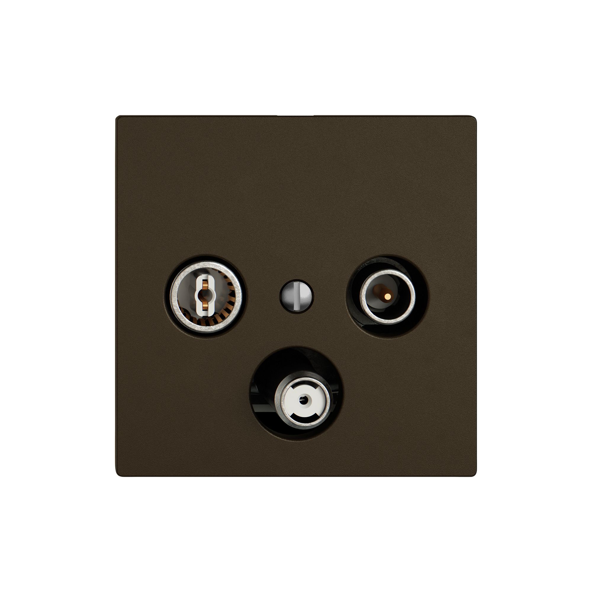 Prise antenne TV-R-SAT EDIZIO.liv SNAPFIX® DB52 prise de dérivation br