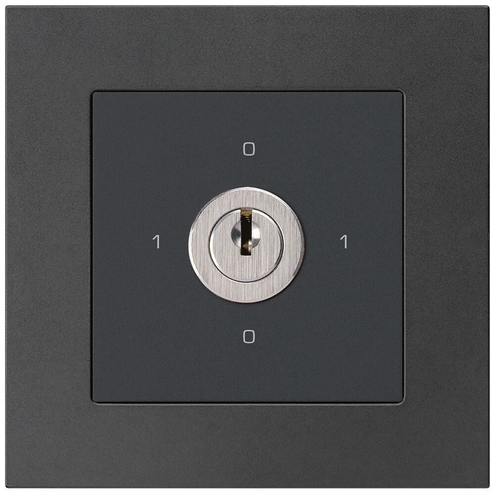 Interruttore rotativo INC kallysto.pro 0/2L nero con serratura Kaba 8