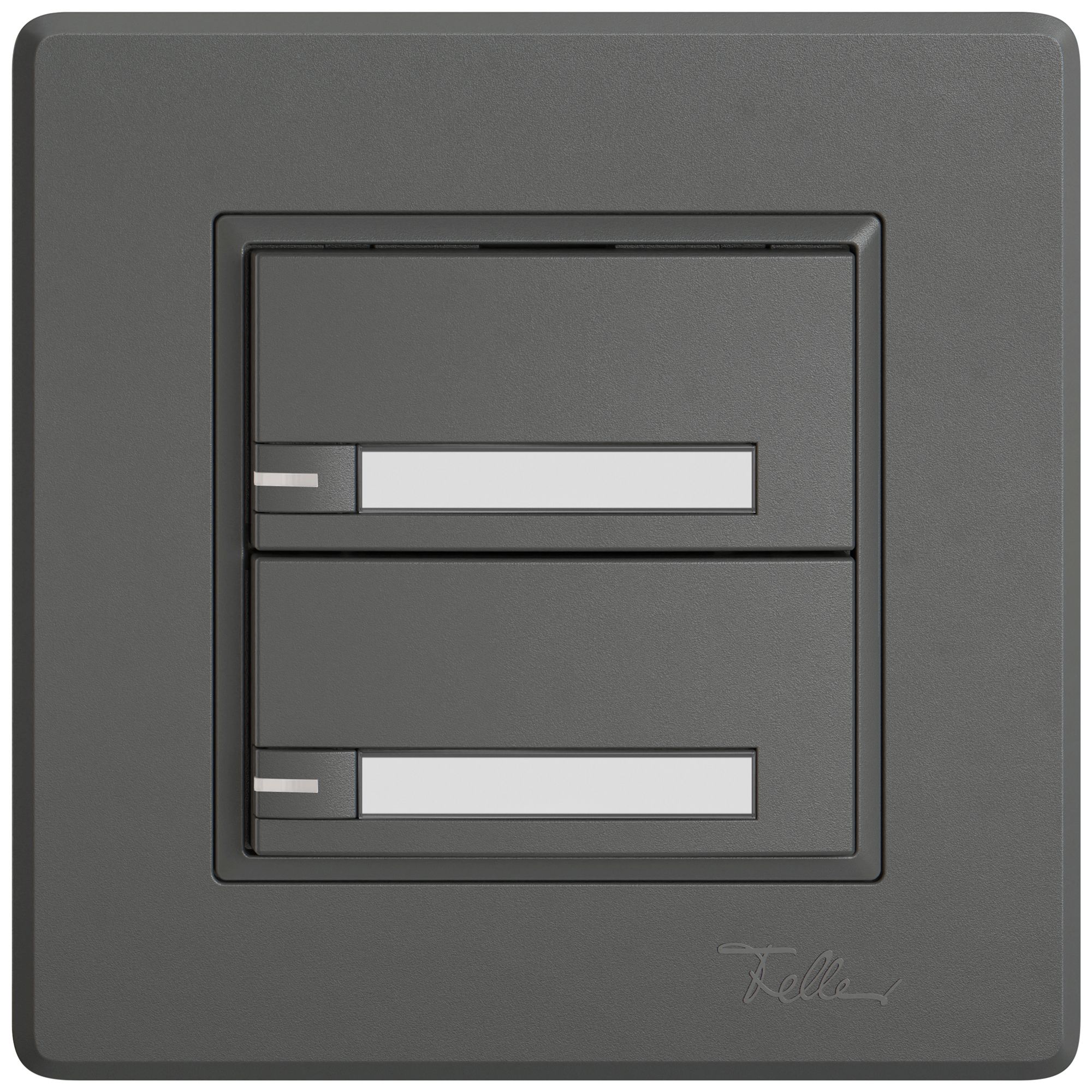 Poussoir KNX RGB ENC EDIZIO.liv SNAPFIX® capteur temp.RGB-LED étiqu.2×com.1T grf