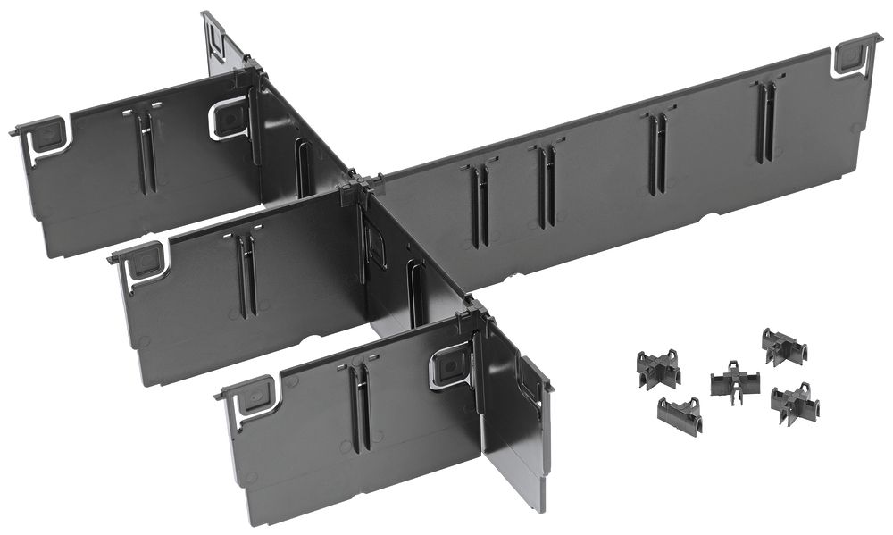 Barres divisoires au fond CIMCO pour valise d'outils Gigant-S