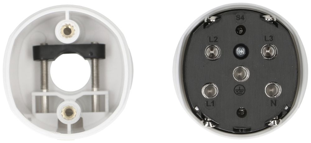 Fiche MH TH T15 3L+N+PE 10A 400/250V horizontale pour câble Ø8…12.5mm bc