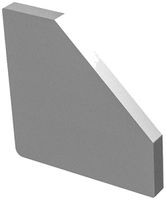 Endkappe SLV GRAZIA 10 EDGE 20×7×20mm ABS aluminium