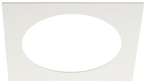 EB-Rahmen SLV NUMINOS XL eckig 240×240mm/Ø180mm weiss