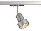 Strahler SLV PURI, GU10 50W mit 1-Phasen-Adapter IP20 silbergrau