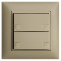 Pulsante KNX RGB INC EDUE FMI, 250mW, s.LED, 2×pulsante, com.2×tasti, sa