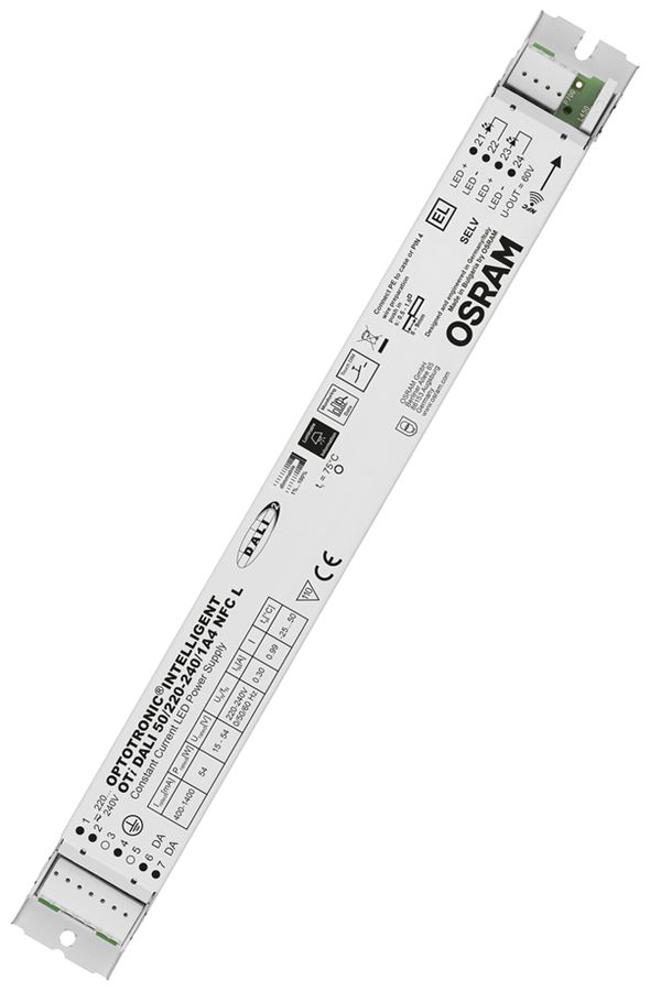 Alimentation LED OSRAM QTi 32…80W 20…54V 600…2100mA DALI VAR