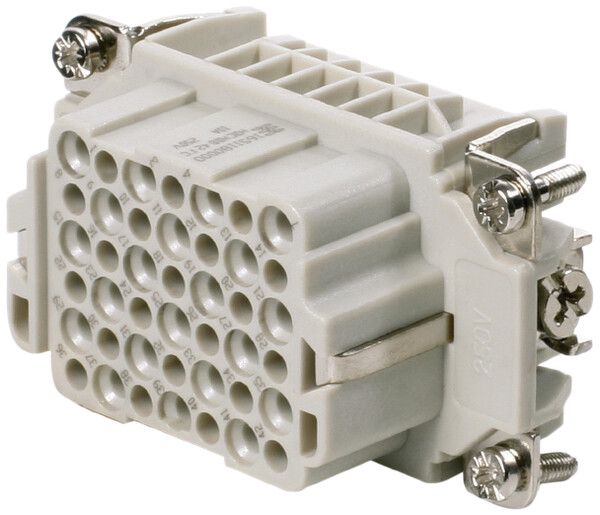 Buchseneinsatz Weidmüller HDC HDD 250V 10A 42L Crimpanschluss Gr.4