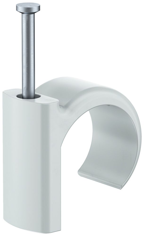 Bride à clou universelle AGRO 20…25mm gris clair