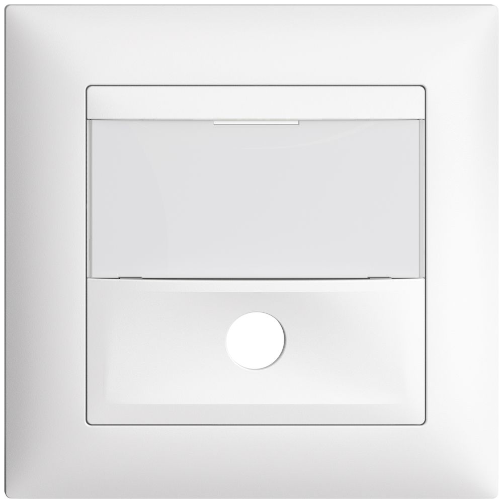 UP-Frontset, EDIZIOdue weiss 88×88mm für Sonnerietaster
