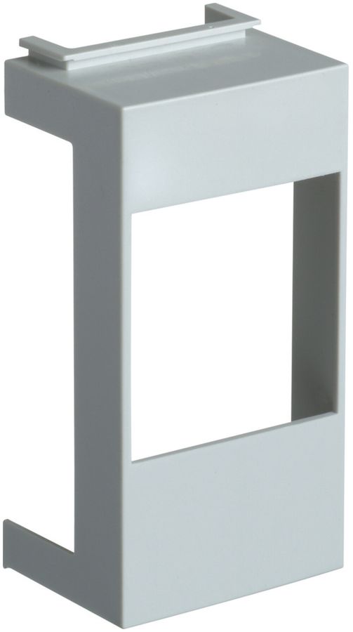 Halterung für Messgeräte Hager kurz zu DIN00 für versenkte Messgeräte 44×44mm