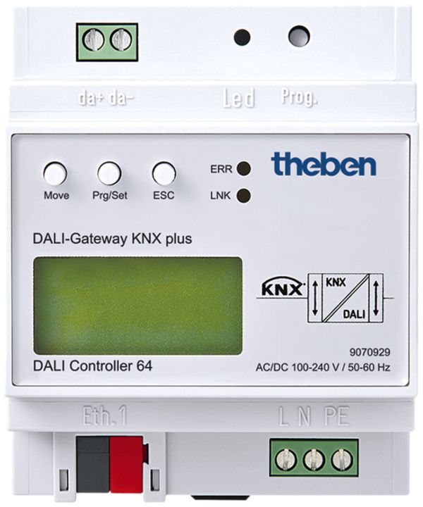 Gateway DALI INC Theben KNX plus