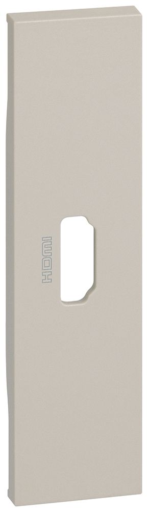 Abdeckung Living Now 1 Modul für HDMI-Steckdose sand