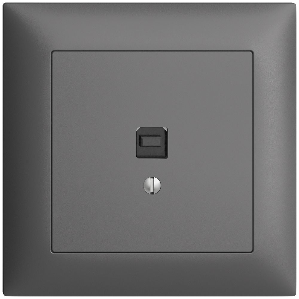 UP-Datenschnittstelle EDIZIOdue FMI KNX/USB, dunkelgrau