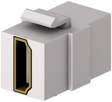 HDMI-Modul Cecoflex AVM-0010, Keystone, 4K/60Hz, f/f, weiss