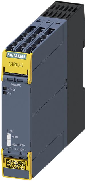 Dispositivo di sicurezza Siemens SIRIUS Standard 3SK1 3Ch/1Ch a vite