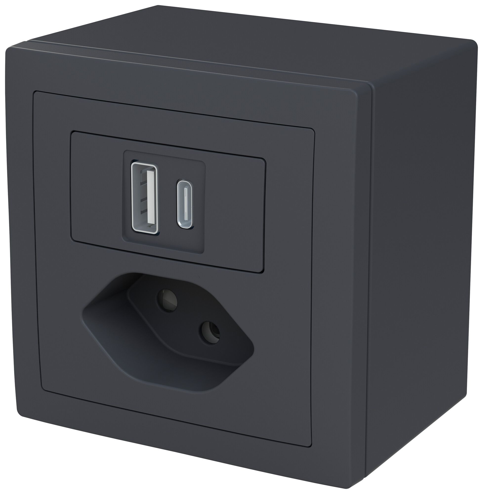 Presa di carica USB AP ABB Sidus 1×USB-A 1×USB-C + T13 3000mA OUT:5V an