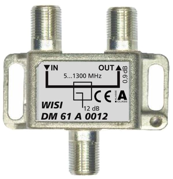 Deviatore F WISI DM61A 0012 1 volta 12dB 5…1300MHz