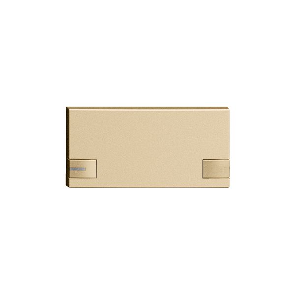 Taste 1/2 KNX/UNI-Taster mit LED EDIZIOdue Bedienung 2×sand