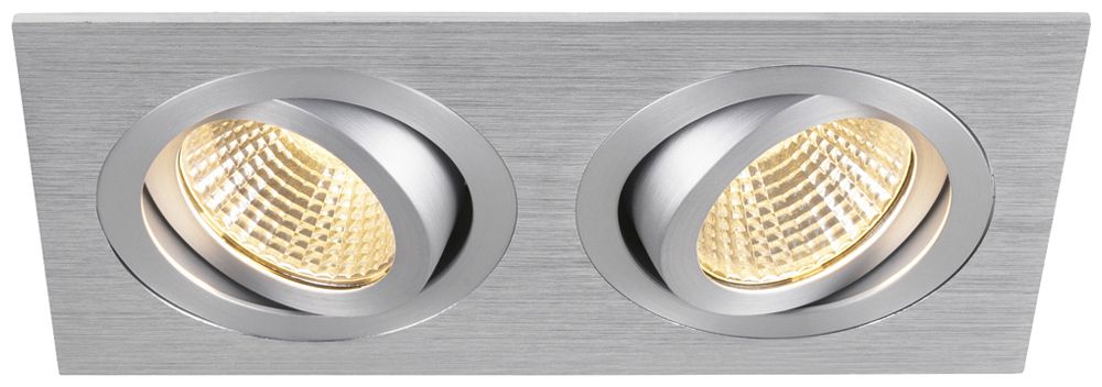 Coffret vide SLV NEW TRIA aluminium 170×90mm aluminium 2×Spot