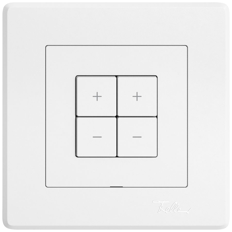 Kit di montaggio INC EDIZIO.liv Wiser SNAPFIX® p.dimmer 2C 4T bi