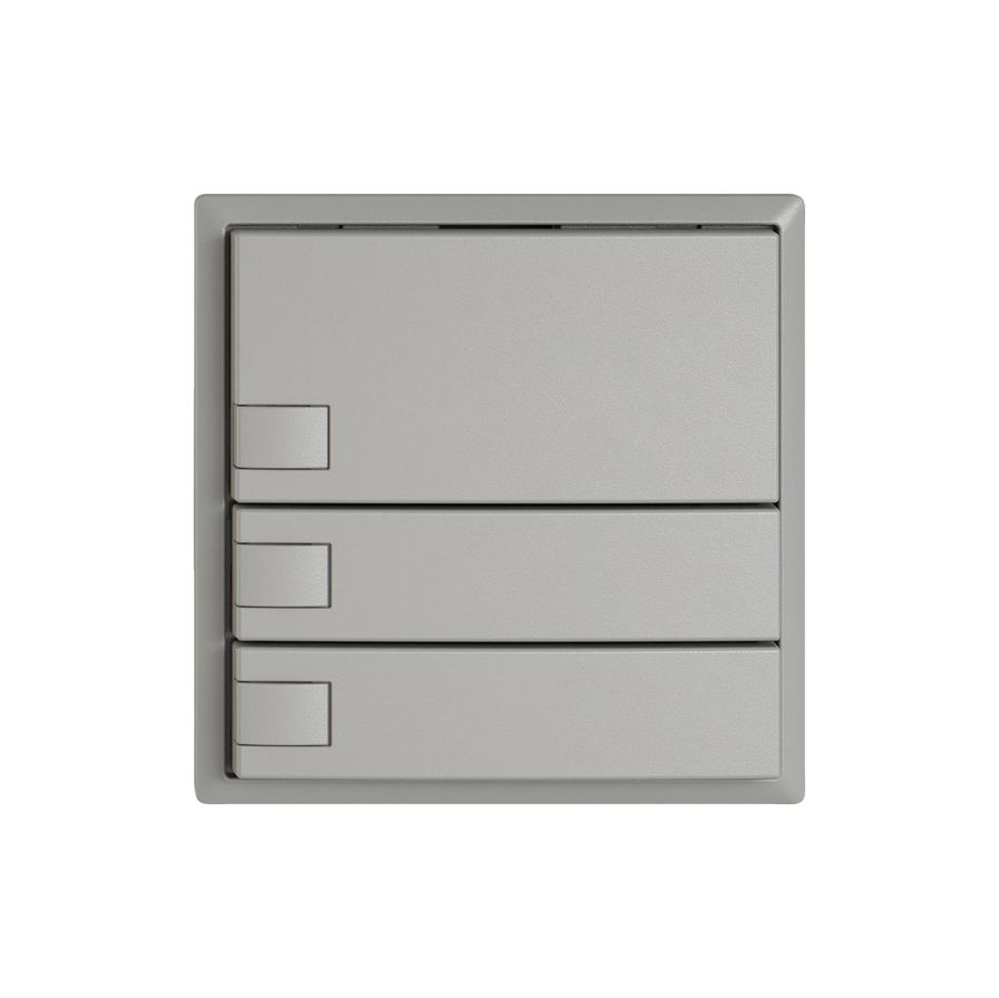 Universaltaster EDIZIO.liv UNI SNAPFIX® o.LED 3× 1-Tbed.hgu