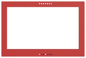 Frontplatte EDIZIOdue für KNX-Panel 7" berry