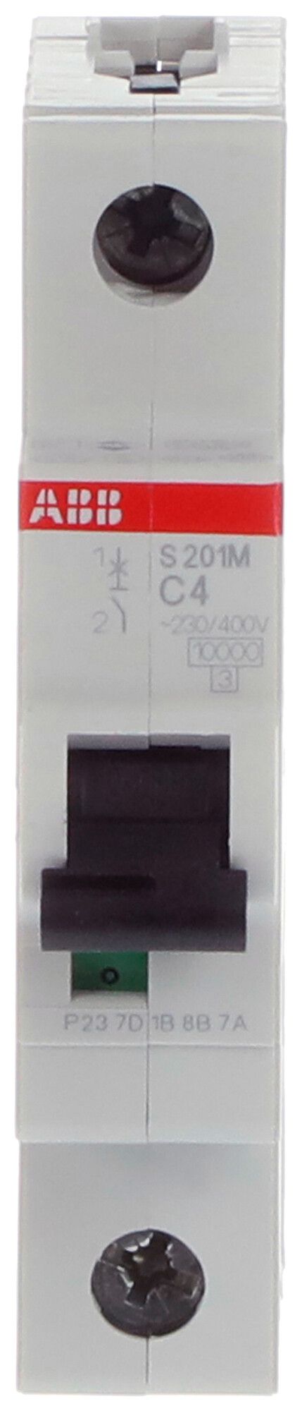 Leitungsschutzschalter ABB S201M-C4 4A C 10kA