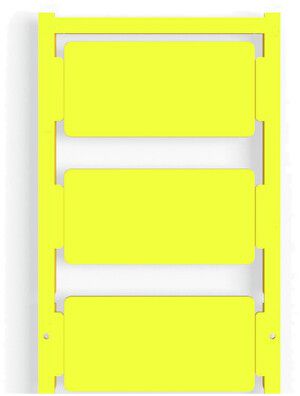 Marcatore per apparecchi Weidmüller MultiCard CC autoadesiva 30×60mm PA66 giallo