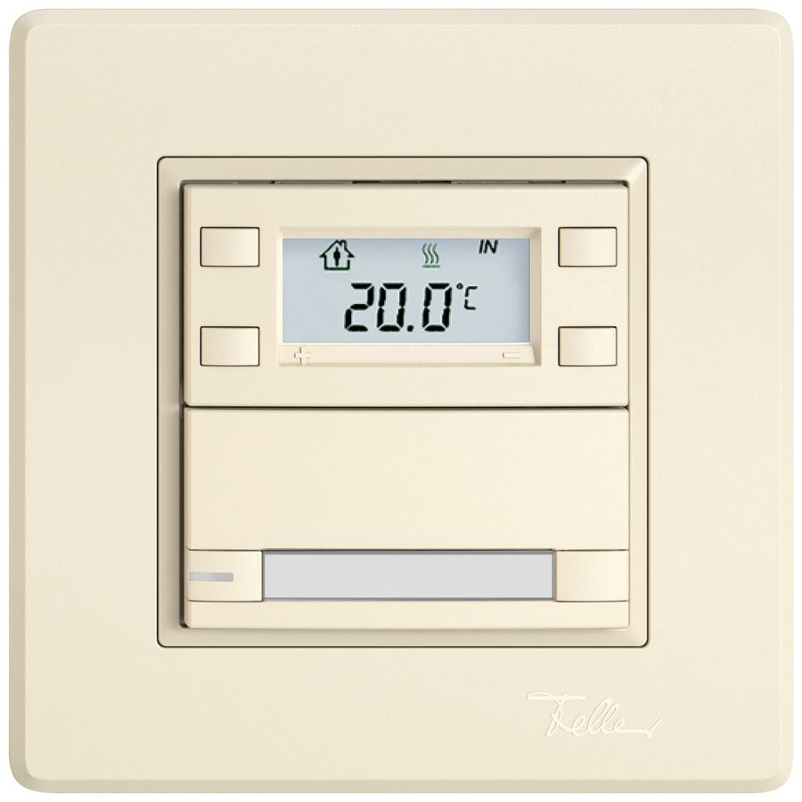 UP-RTH-Taster EDIZIO.liv SNAPFIX® m.RGB-LED Pap.1×Taste 2-Tbed.cr